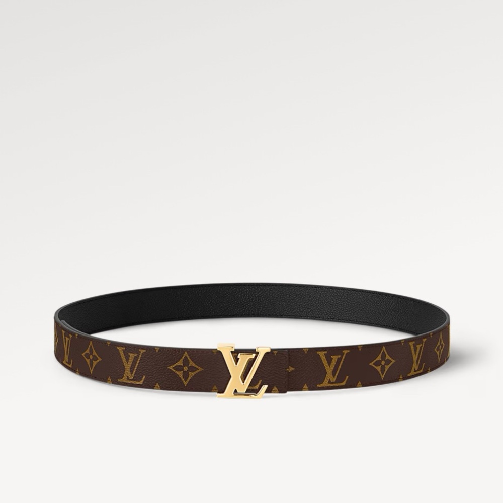 AUTHENTIC Louis Vuitton LV Initiales 30mm Reversible Belt